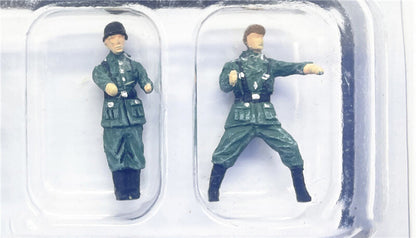 1/72 German Soldier Wwii A Figures /german Loader Group Of 5