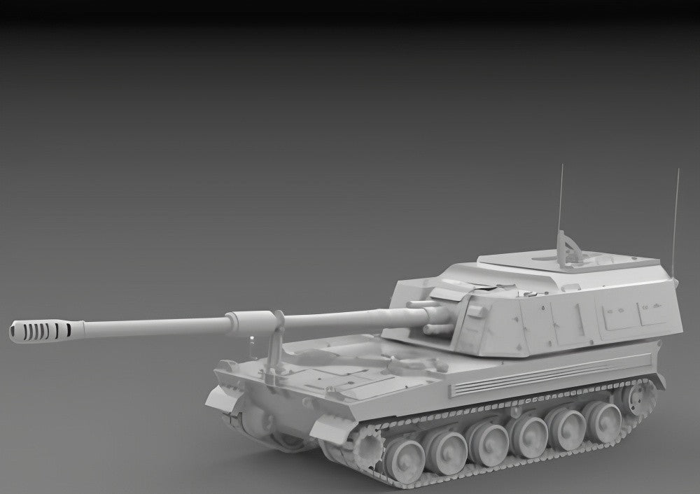 3D Printing 1/72 South Korean K9A2 artillery tank Unpainted
