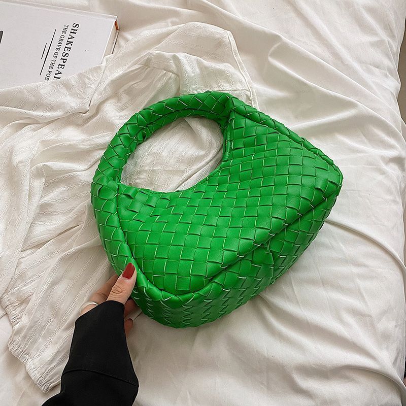 Small SYNTHETIC Leather Woven Tote Bags Shoulder Bag Fashion Summer Handbags Sac