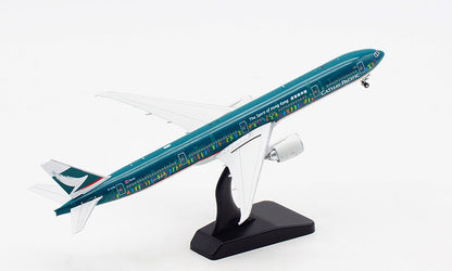 1:400 Aviation CATHAY PACIFIC BOEING 777-300ER Passenger Airplane Diecast Model