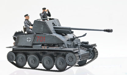 1/72 German Weasel 3 Ⅲ Self-Propelled Anti-Tank Gun +2pcs Soldier Finished Model