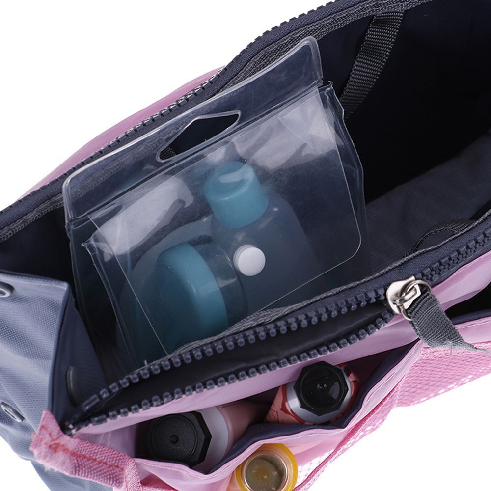 Organizer Insert Bag Folding Storage Bags Travel Insert Felt Organizer Purse 1PC