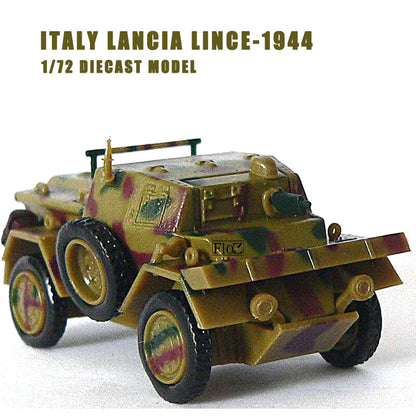 ITALY Lancia Lince-1944 1/72 DIECAST MODEL FINISHED Armored Car AMER