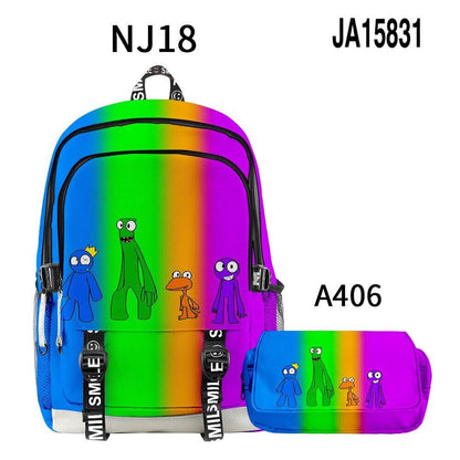 School Bag Backpack Primary Middle School Students Boys Girls Schoolbag