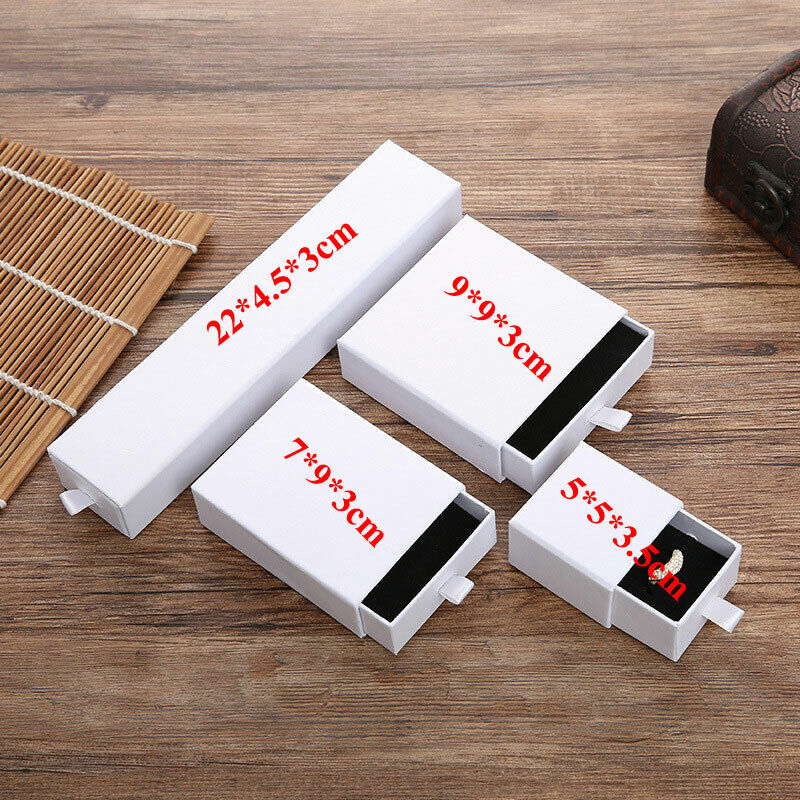 High Quality Jewellery Gift Boxes Bag Necklace Bracelet Drawer Box Jewelry Box.