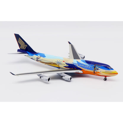 1:400 JC Wings Singapore Airlines B747-400 9V-SPK Plane Diecast Aircraft Model
