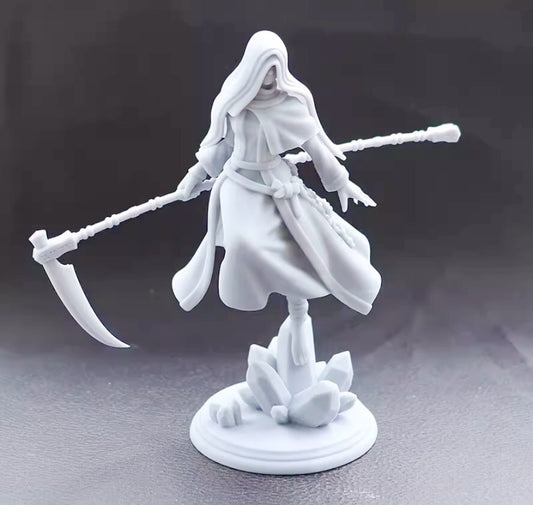 1/24 resin figure model Fantasy Sister Warrior 3D Printing unassembled unpainted