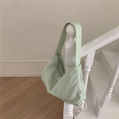 Women Nylon Tote Bag Handbag Shoulder Bag Reusable Shopping Beach Bag