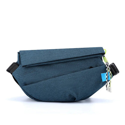 Riding Chest Bag Men's Women's Flat Shoulder Bag Crossbody Bags Men