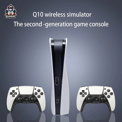 Q10 3D Game Stick 128G Video game console retro 4K home console 2.4G doubles new