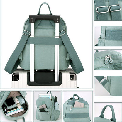 Traveling School Bag Waterproof Nylon Backpack Single Shoulder Bags 27*32*13 CM