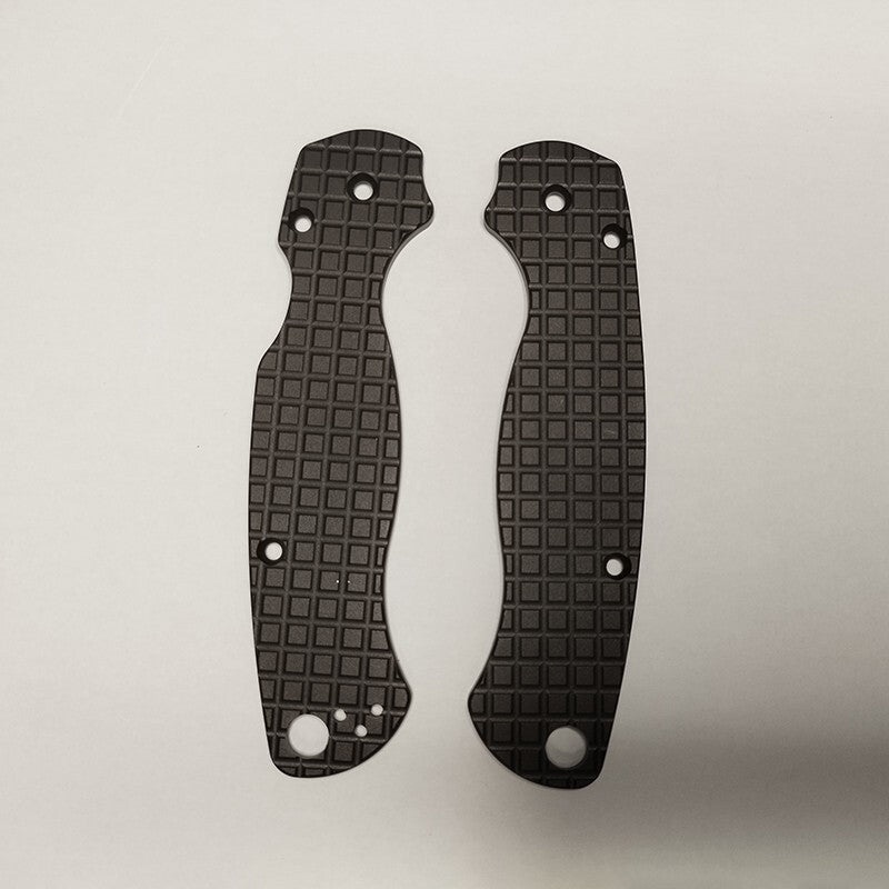 Aluminum Grip Handle Scales For Spyderco Paramilitary 2 C81 Para2 PM2 Knives