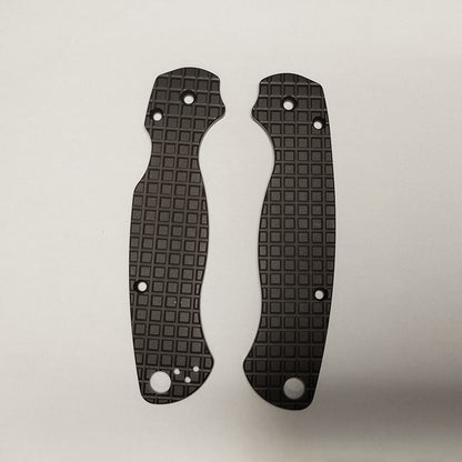Aluminum Grip Handle Scales For Spyderco Paramilitary 2 C81 Para2 PM2 Knives