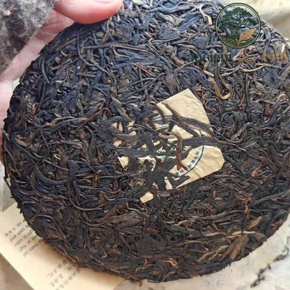 1996 Vintage "Green Big Tree" Banzhang Mother Tree Raw Pu-erh Tea Cake (357g)