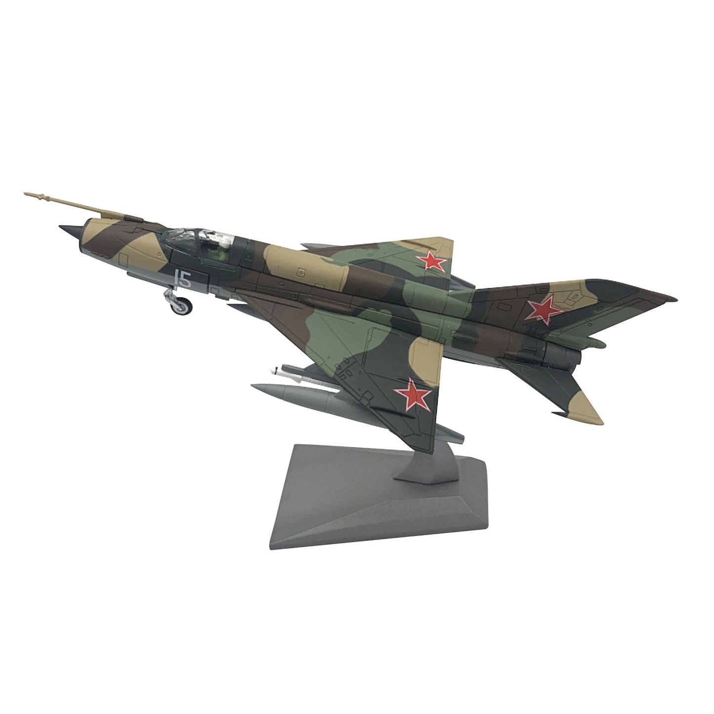 1/72 Soviet Classic Fighter Mig-21 MiG 21 Alloy Military Aircraft Plane Model