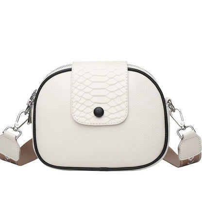 Crossbody Handbags Genuine Leather Shell Vintage Shoulder Sling Purse 20*16*8 CM