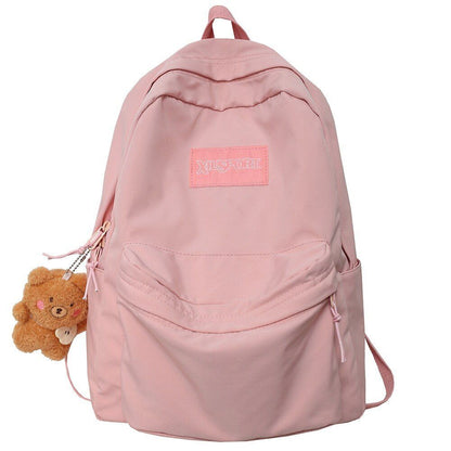 Book Backpacks School Nylon Bag Teen College Student Waterproof Bag 32*13*40 CM