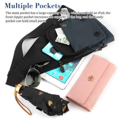 Men Sling Backpack Waterproof Shoulder Crossbody Chest Bag Sports Travel Handbag