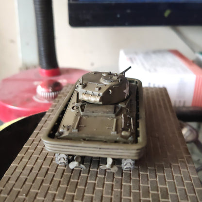 Handmade 1/72 Sherman DD amphibious tank M4 Finished Model Ornament Toys