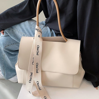 Large Capacity Tote Bag Leather Shoulder Crossbody Women Fashion Purse Handbags