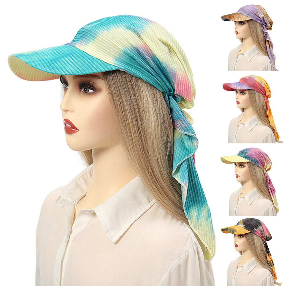 Turban Hat Baseball Cap Headscarf Scarf Cap Sun Hats Soft Women Fashion Classic