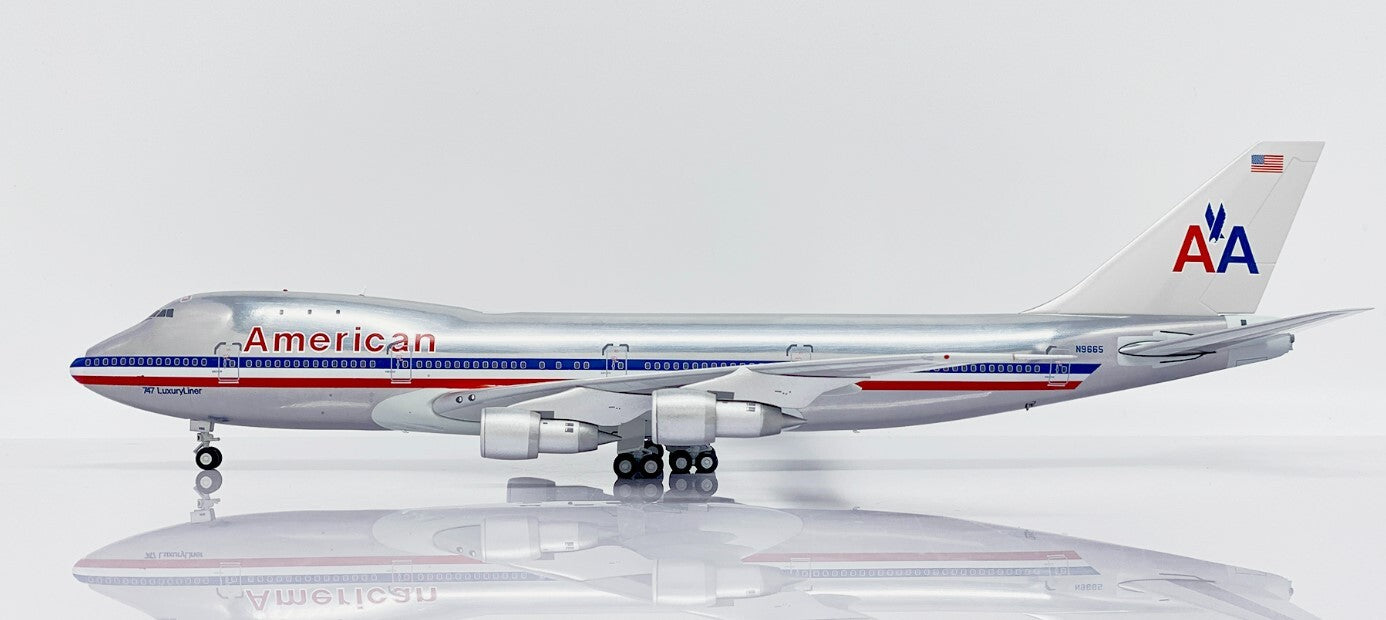 1:200 JC Wings American Airlines BOEING B747-100 Airplane Diecast Aircraft Model