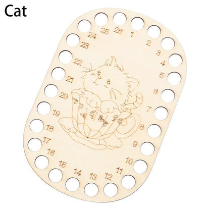 Embroidery Floss Organizers Wood Cross Stitch Needle Thread Storage Holder Tools