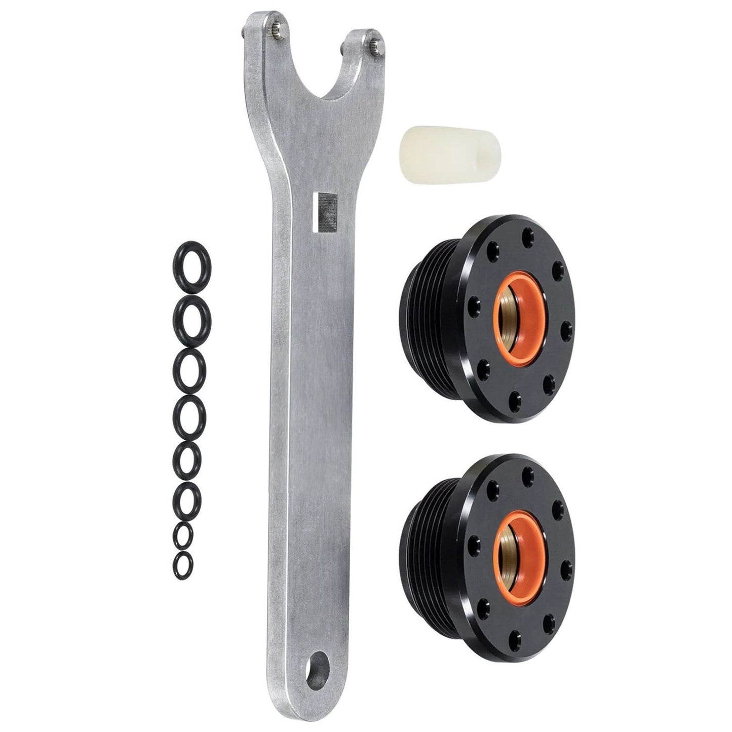 New hydraulic Cylinder seal kit for pivot/front mounted for Seastar With Wrench