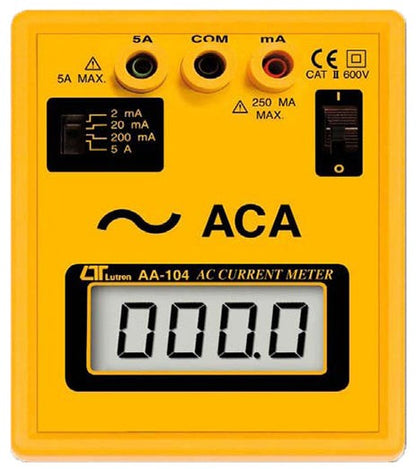 Digital Bench ACA Meter, 5 Amp AC Current (AA-104)