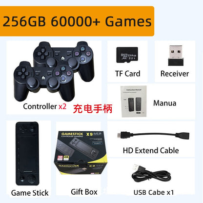 X9 64-256GB TV game console PSP retro home game console PS1 arcade game console