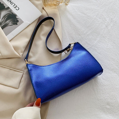 Underarm Bag New Pu Leather Shoulder Bag Texture Handbags for Women