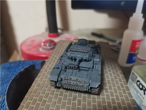 3D Printed 1/72 Germany Tank No. 3 F Finished Product