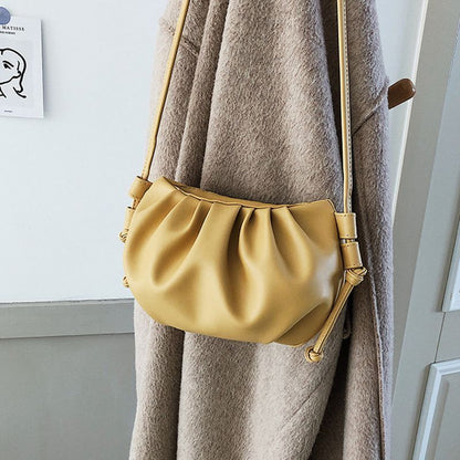 Retro Messenger Cloud Bag Crossbody Shoulder Tide Handbag Clutch Pouch Versatile