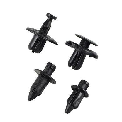 80Pcs Universal Motorcycle ATV Nylon Fairing Bodywork Rivets Pin Kit Set