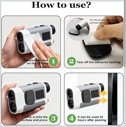 Magnet for Range Finder Golf Rangefinder Magnetic Holder Mount with 3M Adhesive,