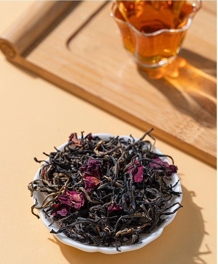 500g YunNan FengQing Rose DianHong Black tea Rose DianHong black tea