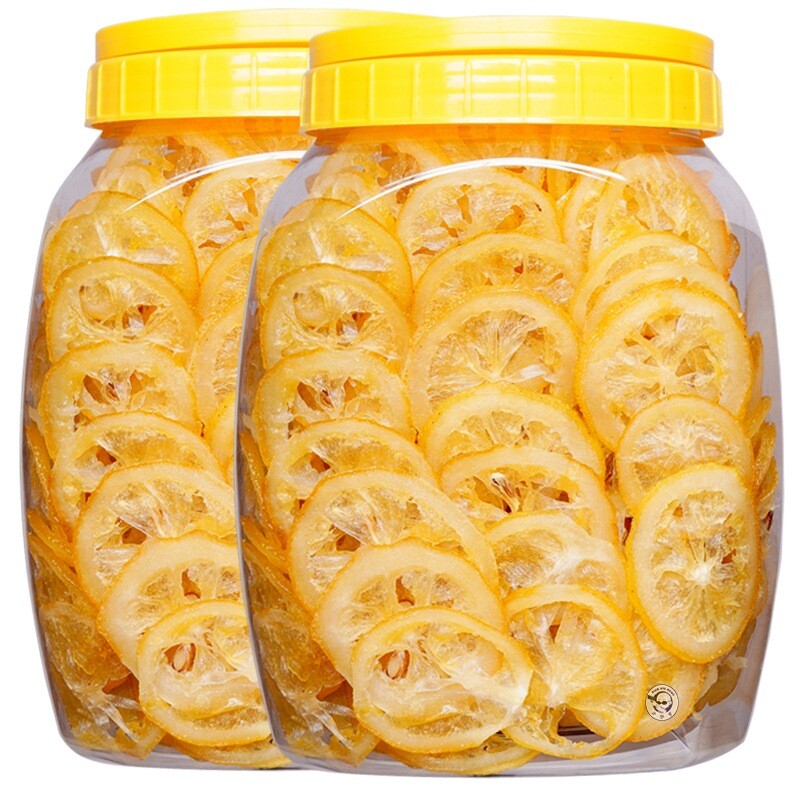 Natural Crystal Lemon Slices Lemon Tea Canned Snacks Food 250g HELLOYOUNG