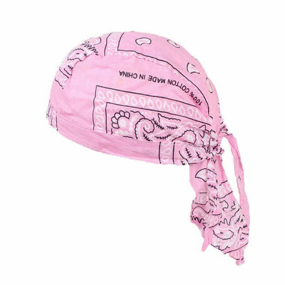 Cycling Head Scarf Quick Dry Bandana Hat Bike Cap Summer Running Riding Cotton