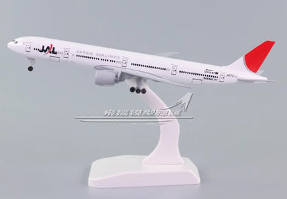 19CM JAL JAPAN AIRLINES BOEING 777-300ER JA751J Passenger Airplane Diecast Model