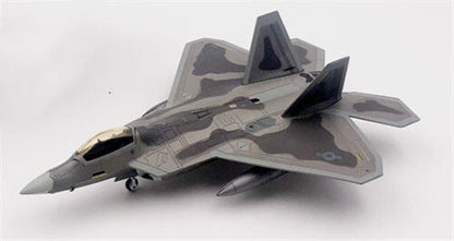 US F22 Stealth Fighter flight and landing mode switch-able 1/100 Pre-builded