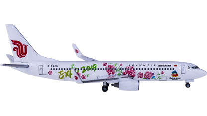 1:500 Herpa AIR CHINA BOEING 737-800 Passenger Aircraft Diecast Airplane Model