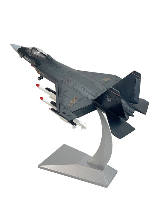 1:48 36CM China J-31 Gyrfalcon Stealth FC-31 Fighter Plane Diecast Model