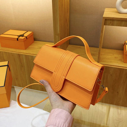Women'S Saddle Bags Small Square Bag Pu Flap Envelope Bag Autumn New
