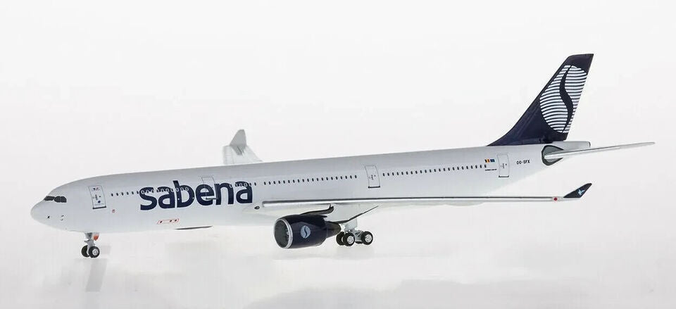 1:400 Aeroclassics Sabena AIRBUS A330-300 Passenger Aircraft Diecast Plane Model