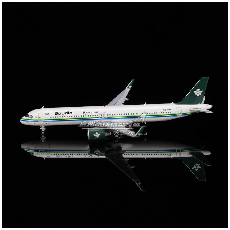 1:400 JC Wings Saudia Airbus A321neo Passenger Airplane Diecast Aircraft Model