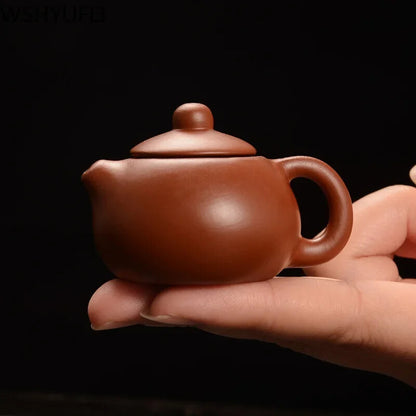 Purple Sand Tea Pet Creative Trumpet Fingertip Pot Tea Set Accessories Tea Pet