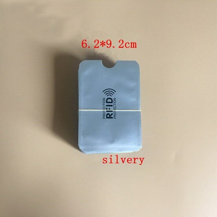 Rfid Card Holder Card Protection Case Rfid Wallet Card Bag Anti Credit Card Case