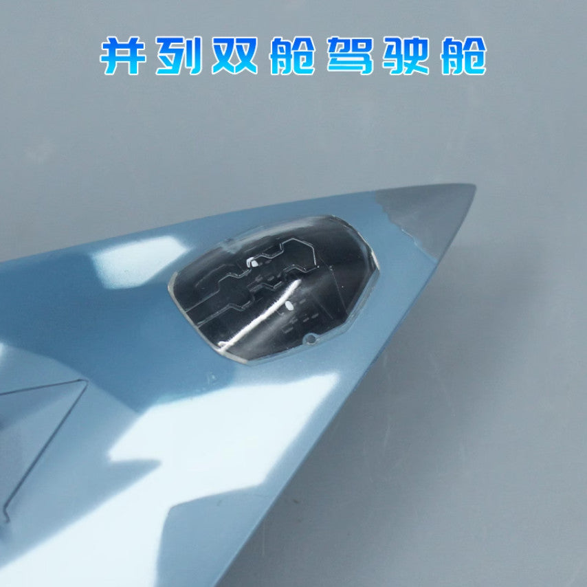1:100 CHINA J-36 The Sixth-generation Fighter Jet Diecast Military Plane Model