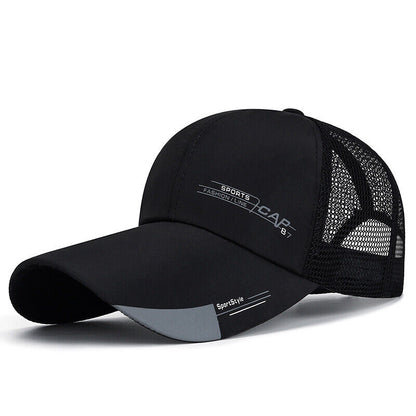 Visor Sun Hat Quick Dry Mesh Classic Baseball Cap Outdoor Golf Breathable Hat