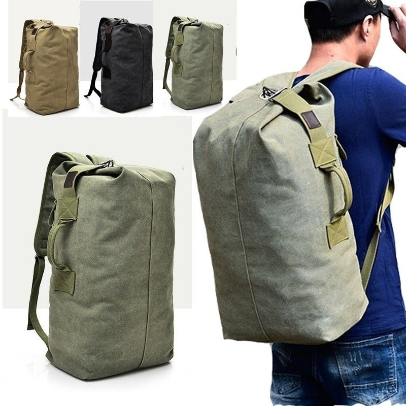Canvas Backpack Men's Bag Sports Bag Travel Hiking Backpacks Bag Bags Backpack